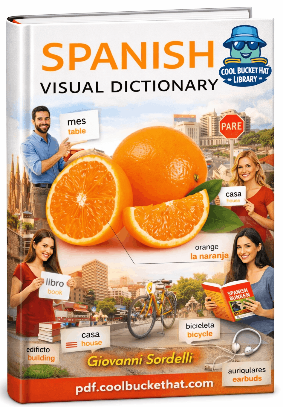 Spanish Visual Dictionary Book